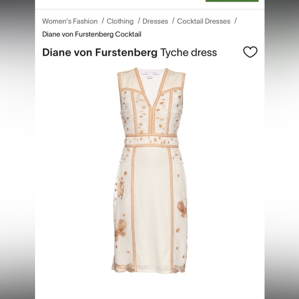 Diane Von Furstenberg Cocktail Dress